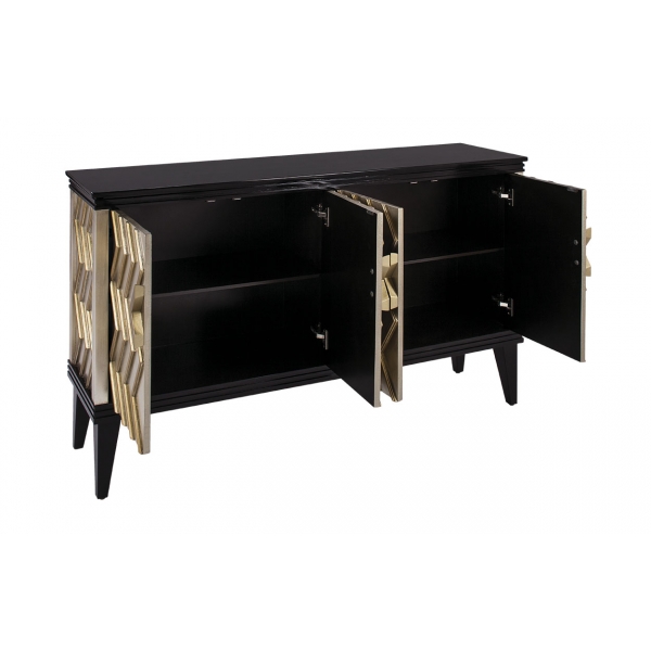 ART-1973-S Комод со столешницей из натуральн. камня 159*41*97см