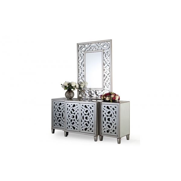 KFC974 Комод зеркальный 890*546*865мм