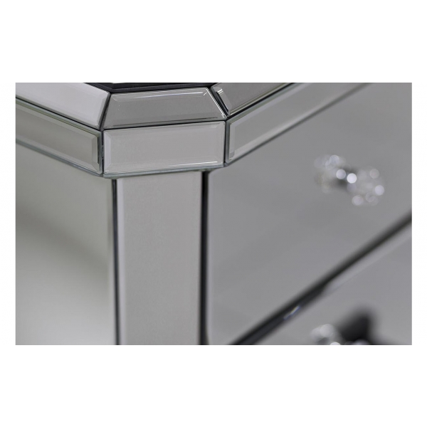 KFC882 Тумба прикроватная зеркальная 50*43*65см