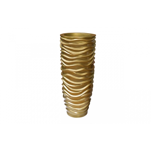 ZS-C845-34 Кашпо 34*34*84см цвет золото