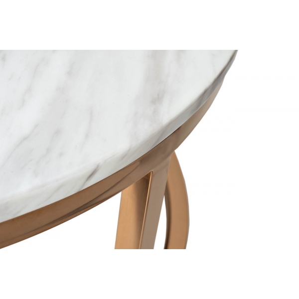 57EL-CT101А Стол журнальный(набор из 2 шт) d100*41/d80*34см