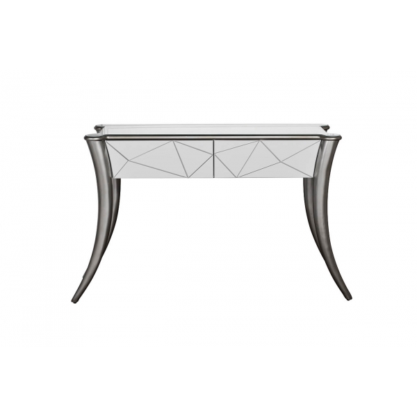 KFC665 Консоль зеркальная 2 ящика 132*45*82см