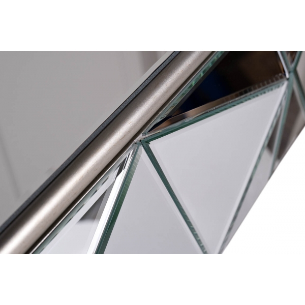 KFC665 Консоль зеркальная 2 ящика 132*45*82см