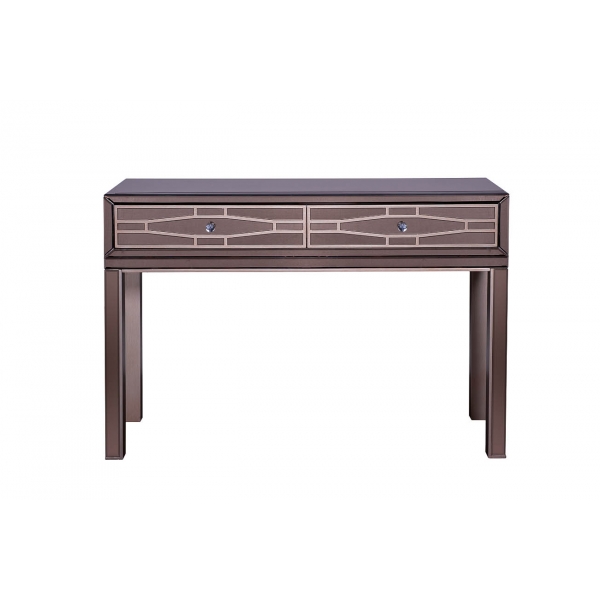 KFG038 Консоль зеркальная, 2 ящика  120*42*80см