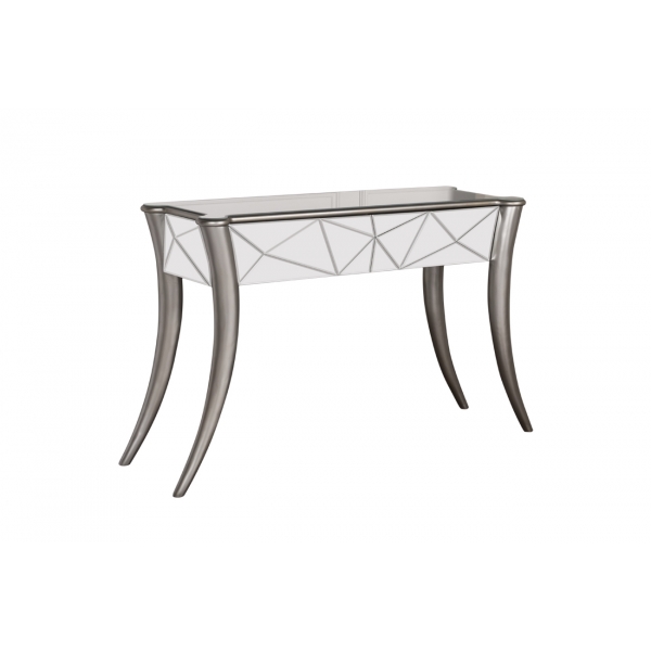 KFC665 Консоль зеркальная 2 ящика 132*45*82см