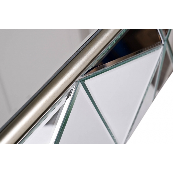 KFC665 Консоль зеркальная 2 ящика 132*45*82см