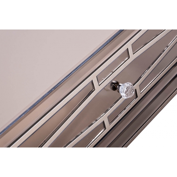 KFG038 Консоль зеркальная, 2 ящика  120*42*80см