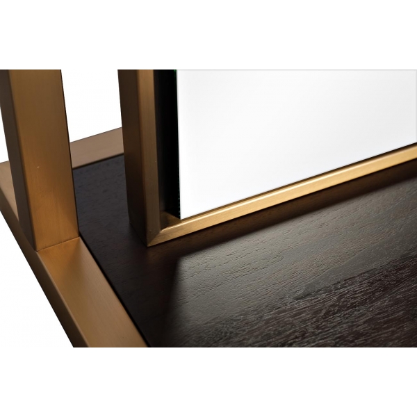 58DB-MR18158 Тумба с зеркалом и подсветкой 75*40*180см