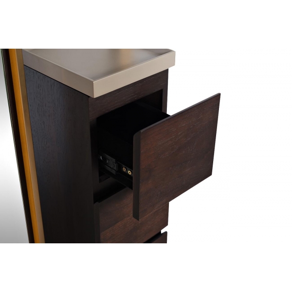 58DB-MR18158 Тумба с зеркалом и подсветкой 75*40*180см