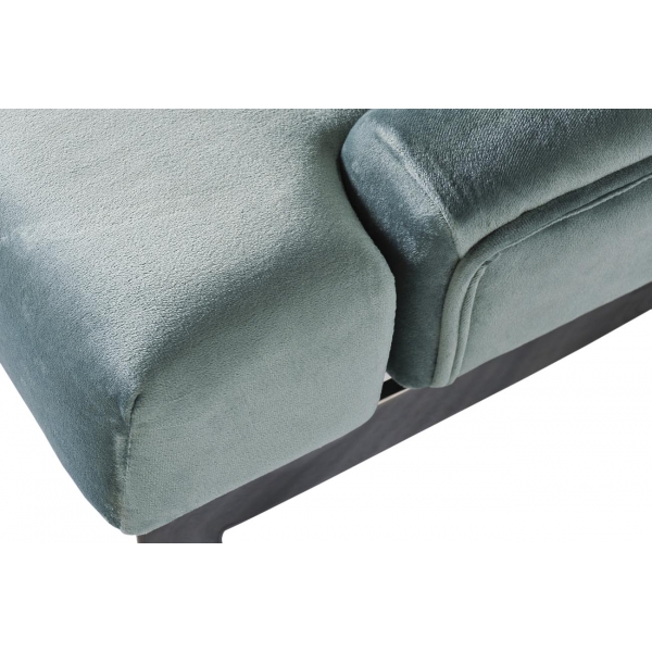 76AR-6210-MT Стул велюр мятный/темный хром 65*61*93см