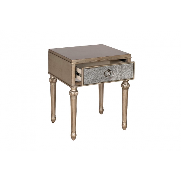 KFG1509 Тумба с зерк. отделкой с ящиком 51*45*60см