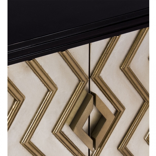 ART-1973-S Комод со столешницей из натуральн. камня 159*41*97см