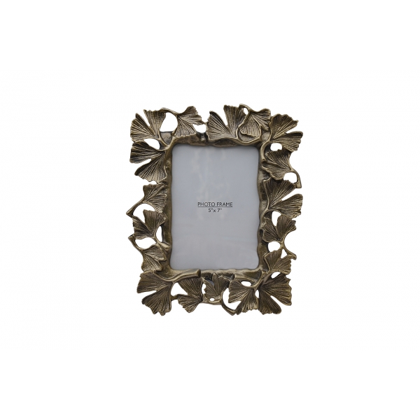 69-1018057 Фоторамка декоративная "Гинкго" 23,5*2,5*27,5см