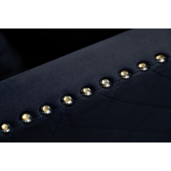 Диван Sorrento 220 трехмест., велюр т.синий Bel18 220*101*88см