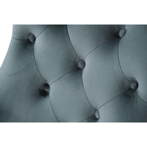 Стул 236 велюр бирюзовый Riv87 63*56*98см