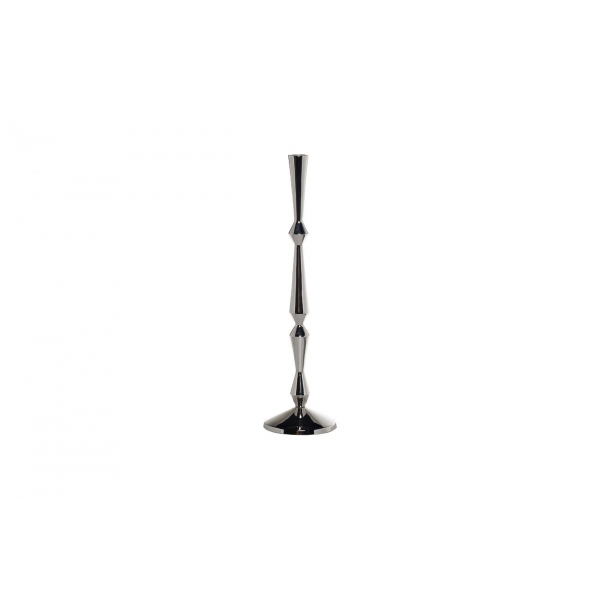 71PN-1521 Подсвечник металл. цвет серебро d11*41см
