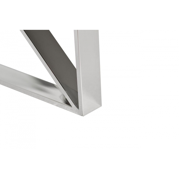 47ED-ET008	Стол журнальный прозр.стекло/хром 55*55*55см