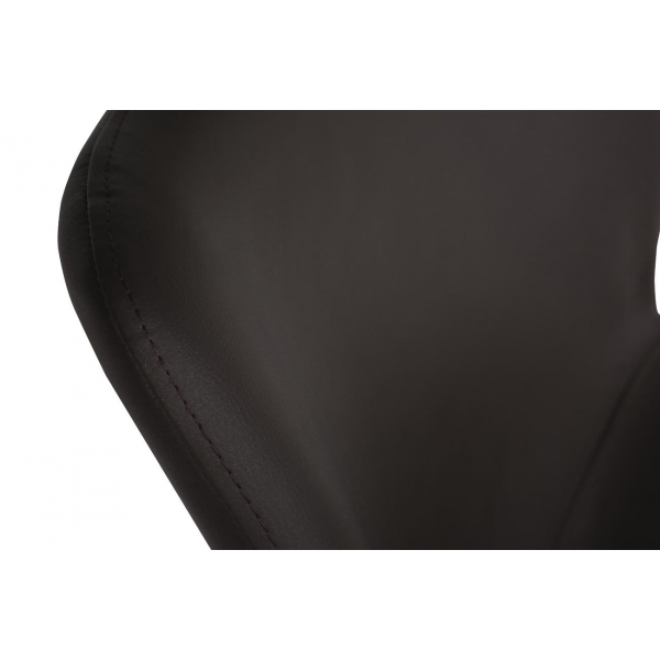 30C-TDC-104 BRN Стул барный экокожа темно-коричневая 56*42*102см