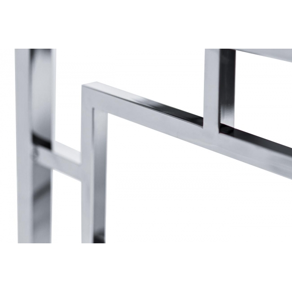 GY-CST2051212 Консоль черное стекло/хром 40*120*78см