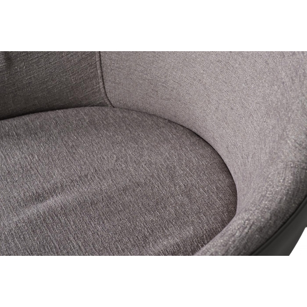 30C-DX-1913 BGE Стул серая рогожка 57*66*85 см, спинка экокожа