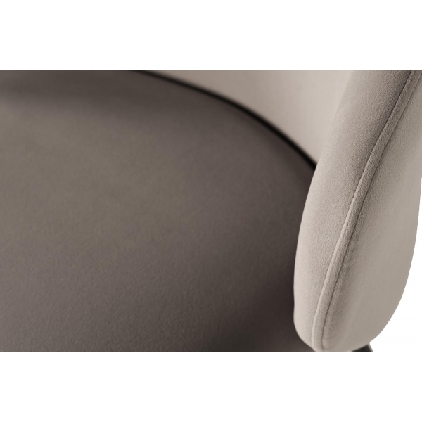 30C-1230 BGE Стул велюр серый 55*56*78см