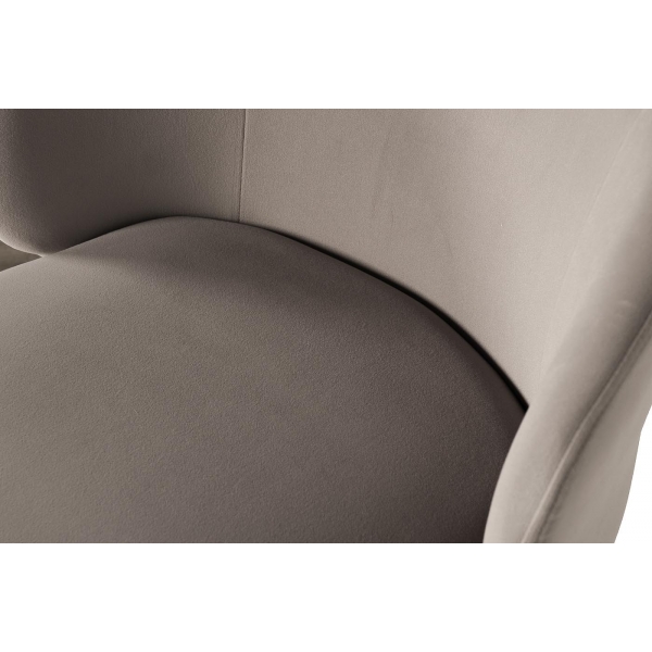 30C-1230 BGE Стул велюр серый 55*56*78см