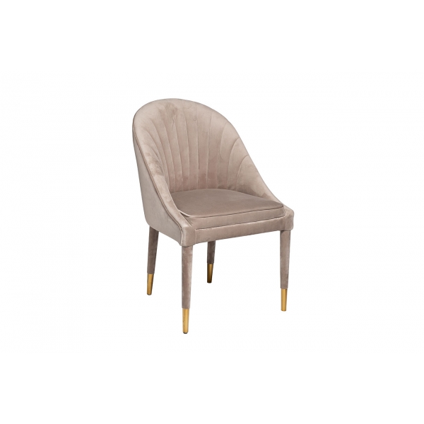 48MY-3607-1 PEG GO Стул велюр  жемч.-серый 55*64*89см