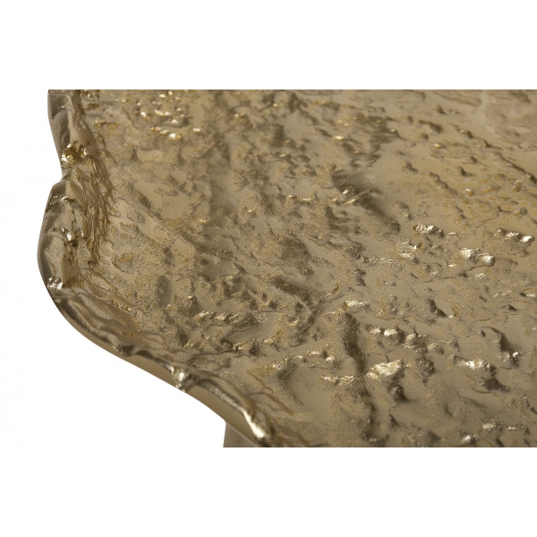 71PN-1400 Стол журнальный металл. цвет золото 43*43*39см