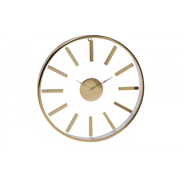 79MAL-5710-46G Часы настенные цвет золото d46см