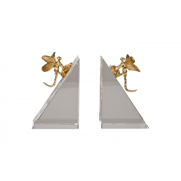 XBE1742 Держатели для книг "Стрекозы" 2 шт, 10,5*8*15см