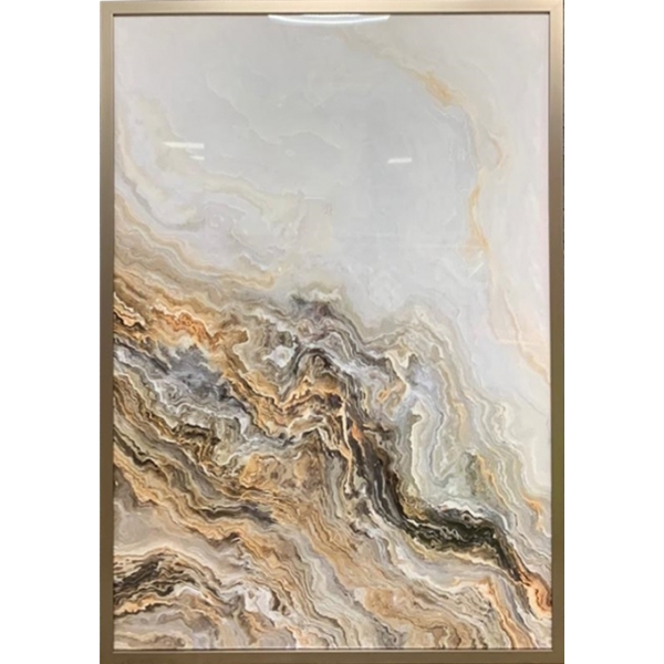 89VOR-MARBLE3 Постер "Серый мрамор-1" 70*100см, багет