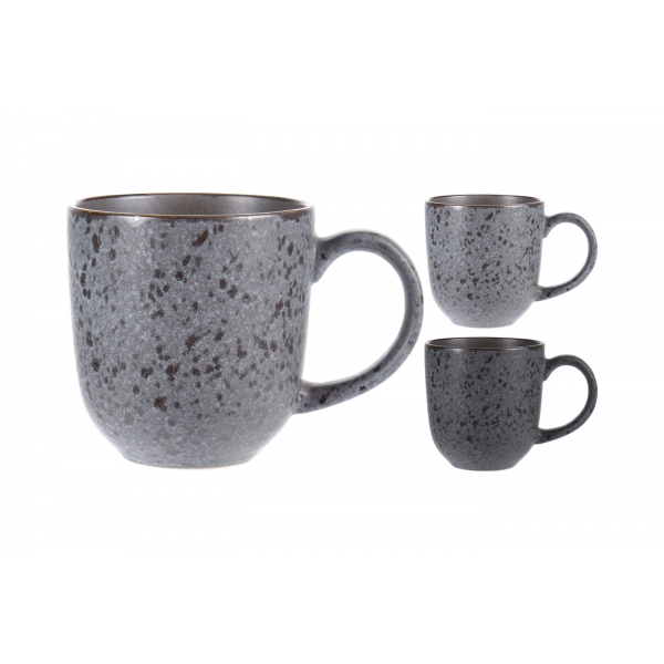 Q75600320 Кружка керамическая серая 380мл цвет ассорти (2)