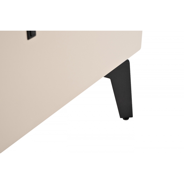 77IP-NS817/1 Тумбочка с двумя ящиками светлая 50*43,5*50см