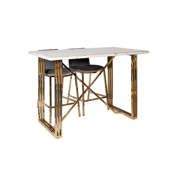 30C-DX-2091 GRE Стул барный велюр серый 42*53*88см