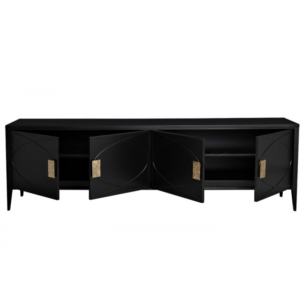 98BP-GD01TUMB-CHERN Тумба под TV черная 200*60*40см