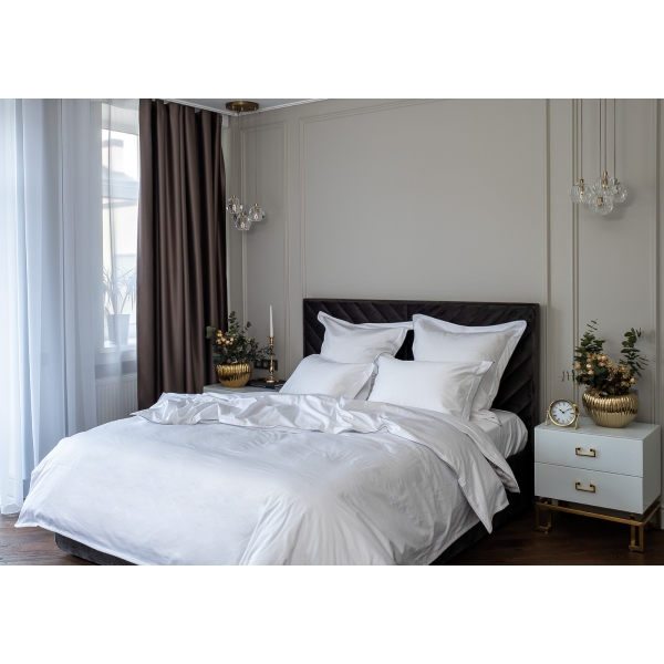 107TD-D0030G-POD BEL Пододеяльник сатин Грёзы белый 215*150