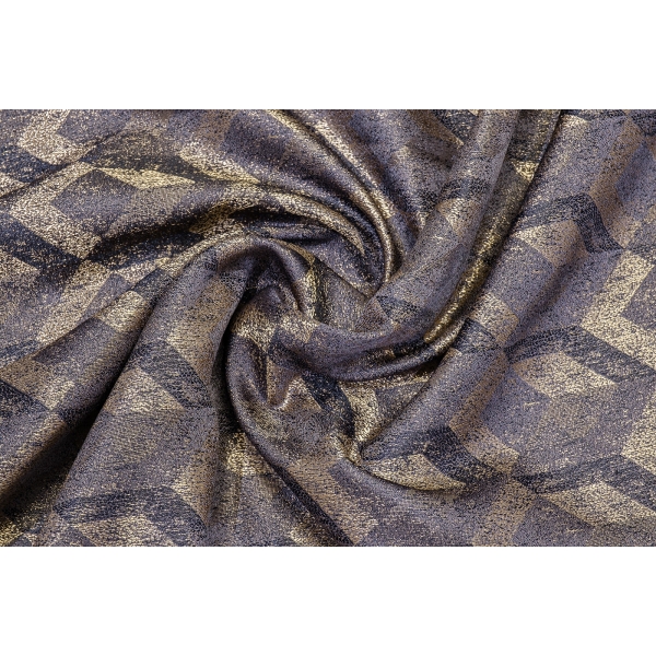 121GD-TON04-PORT BRONZ Портьера MODENA бронзовая  275*260см