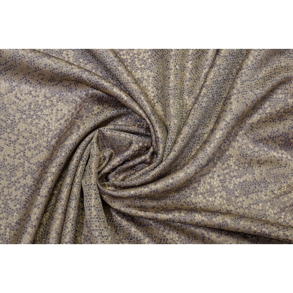 121GD-TEL05-PORT ZOL Портьера BARI золотая  275*260см