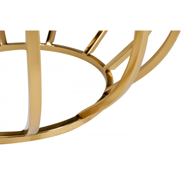 79MAL-7072 Стол журнальный с мраморной столешницей d47*60см