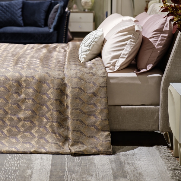 GD-TON05-POKR ZOL Покрывало MODENA золотое 260*260см