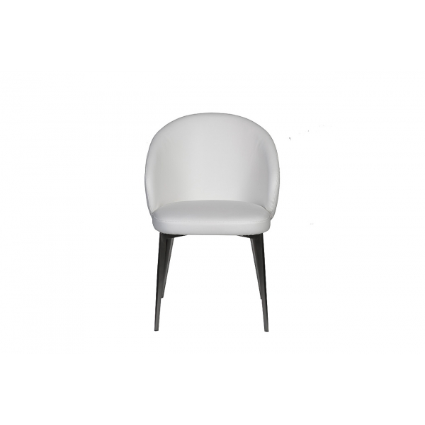 58DB-19015STUL-BEL Стул белая экокожа 55*61*81см