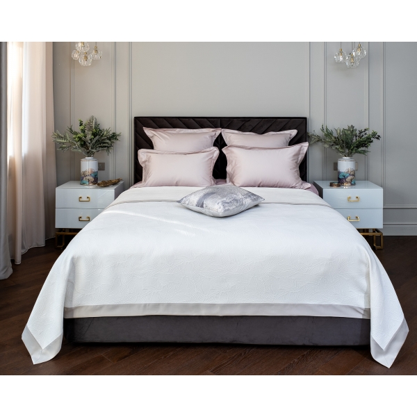 121GD-283010-100-27 POKR BEL Покрывало Сан-Ремо белое 270*280