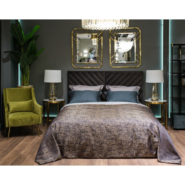 GD-TEL04-POKR BRONZ Покрывало BARI бронзовое 260*260см