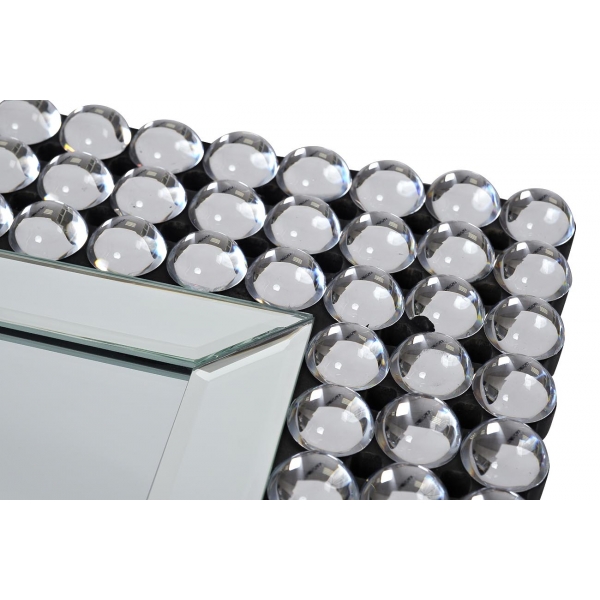 50SX-19003/1 Зеркало прямоуг. в раме с кристаллами 65*100*2,3см