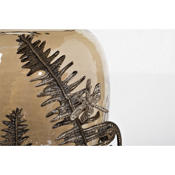 69-918038 Ваза декоративная "Папоротники" бол. 24*19*29см