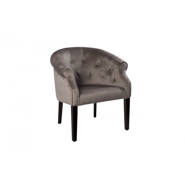 Кресло Buono велюр крем-брюле Bel42 77*62*71см