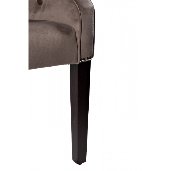 Кресло Buono велюр крем-брюле Bel42 77*62*71см