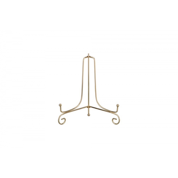 244-105 Комплект подставок для тарелок 5 шт, золото 25*15 см