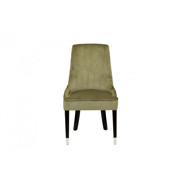 Стул Elegante велюр оливковый Bel17 56*65*101см