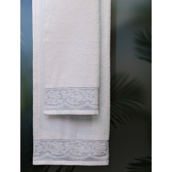 105TD-AZH5090550-POL KREM Полотенце Муза крем 50*90